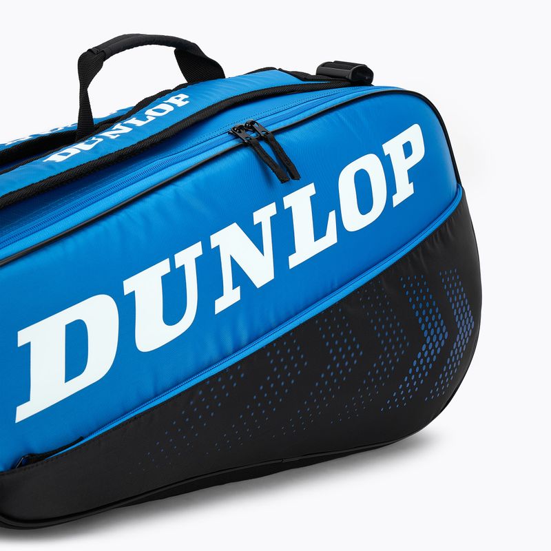 Tenisz táska Dunlop FX-Club 6 RKT fekete/fekete 9