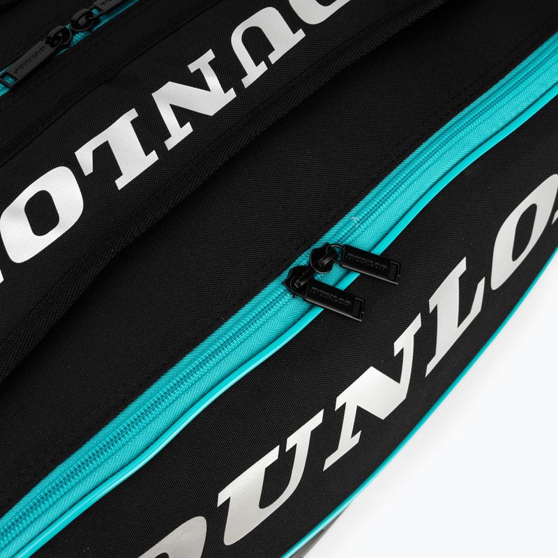 Padeltáska Dunlop Padel Elite black/petrol 9