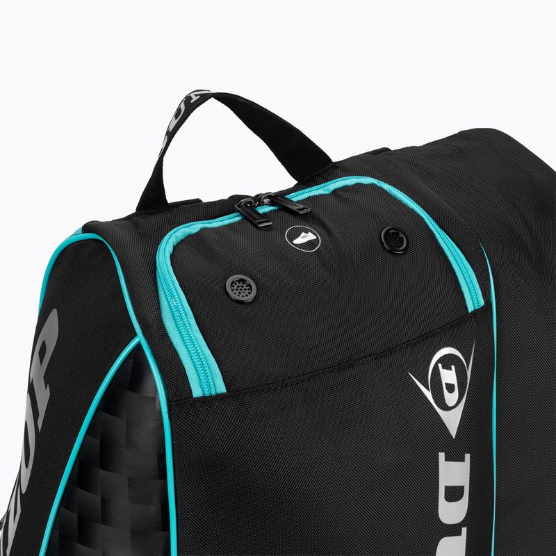 Padeltáska Dunlop Padel Elite black/petrol 10