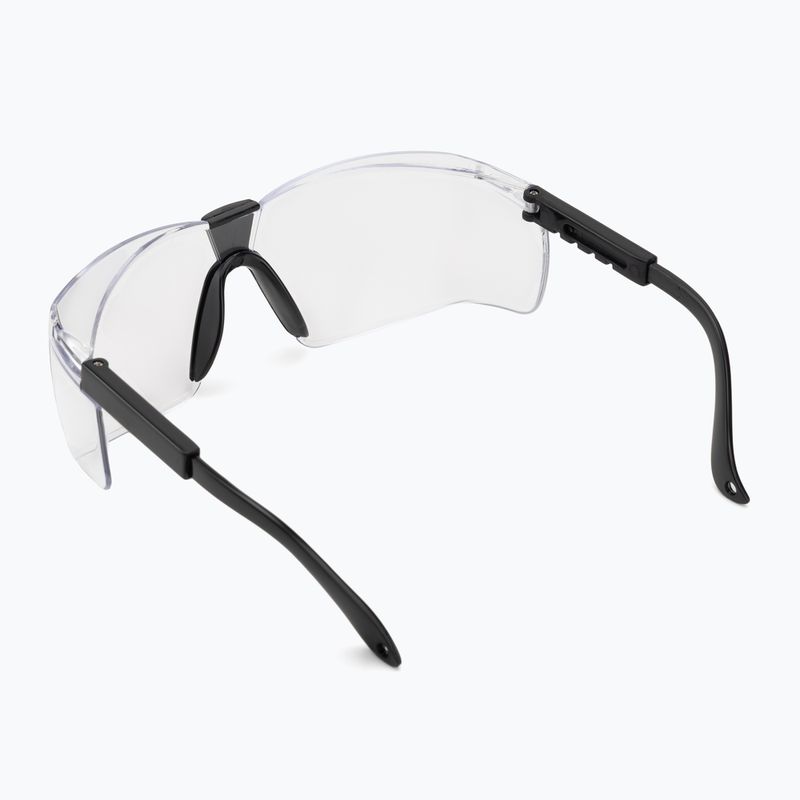 Squash szemüveg Dunlop Club Eyewear Protective black/clear 2