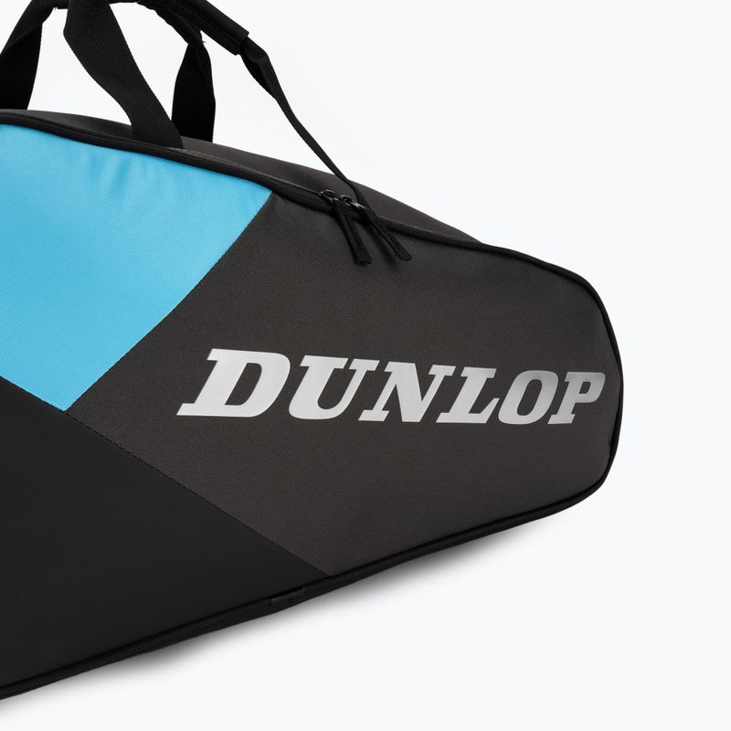Padeltáska Dunlop Padel FX Team black/cyan/gun metal 7