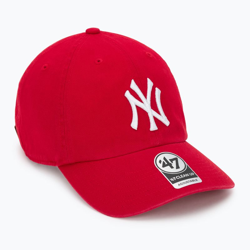 47 Márka MLB New York Yankees CLEAN UP baseball sapka piros