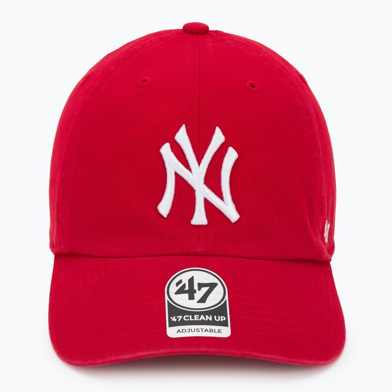 47 Márka MLB New York Yankees CLEAN UP baseball sapka piros 2