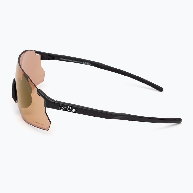 Napszemüveg Bollé Icarus black matte/phantom brown red photochromic 4