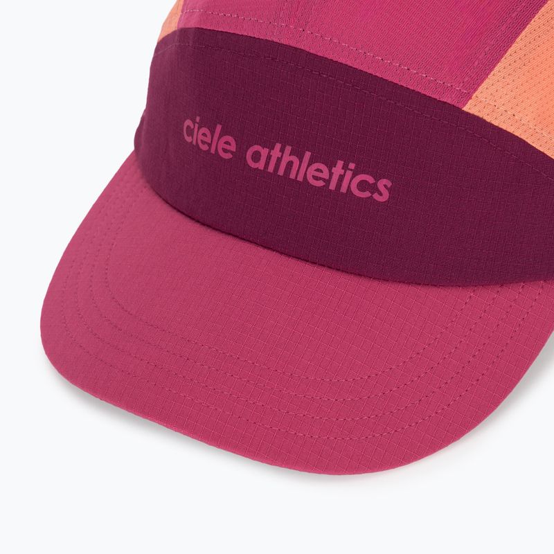 Baseballsapka Ciele Athletics FSTCap SC Field Iconic SL mulberry bocasana 3