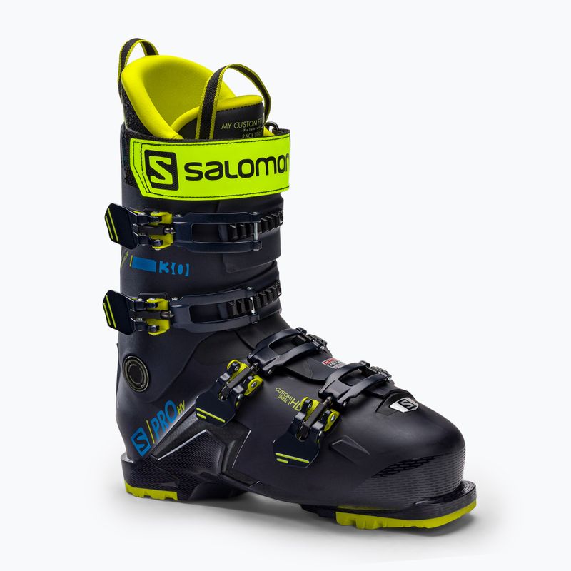 Férfi síbakancs Salomon S Pro HV 130 GW fekete L47059100