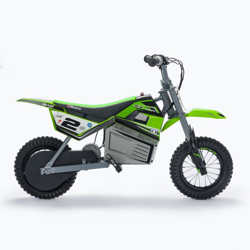 Elektromos gyermek motorkerékpár Razor SX350 Dirt Rocket McGrath zöld 15173834 2