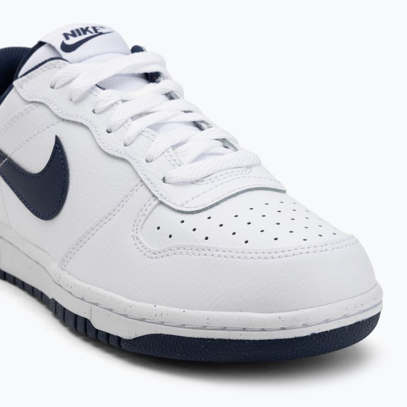 Férfi Nike Big Low fehér/éjféli tengerészgyalogos cipő 7