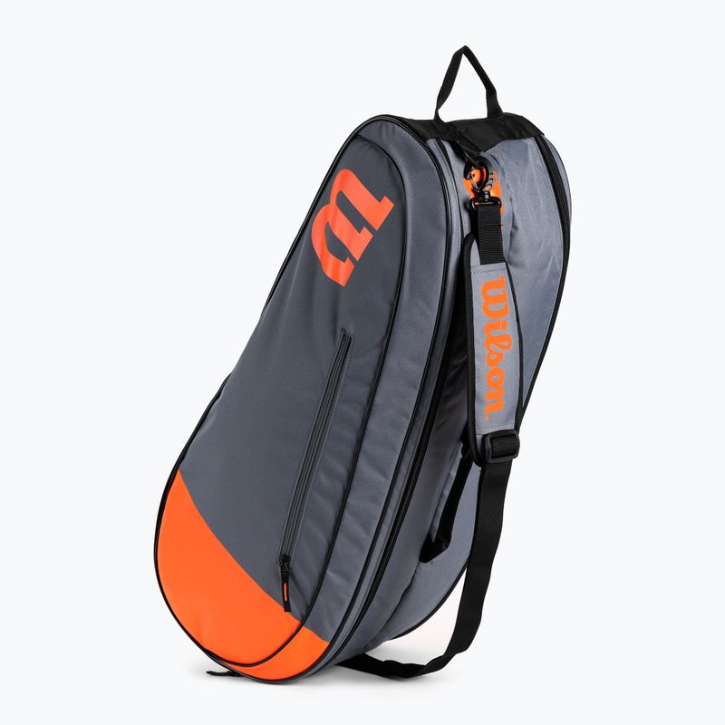 Wilson Team 6Pk tenisz táska szürke WR8009801 2