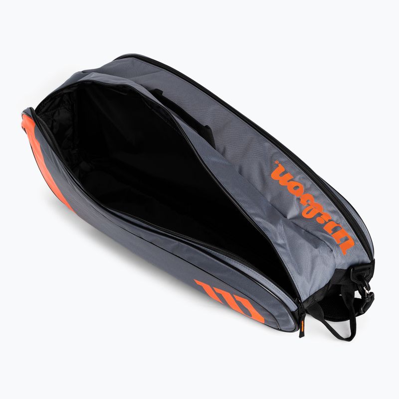 Wilson Team 6Pk tenisz táska szürke WR8009801 6