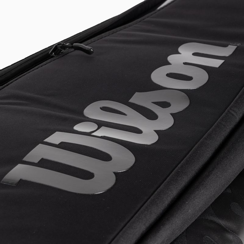 Tenisz táska Wilson Super Tour 15 Pk Pro Staff fekete WR8010401 5