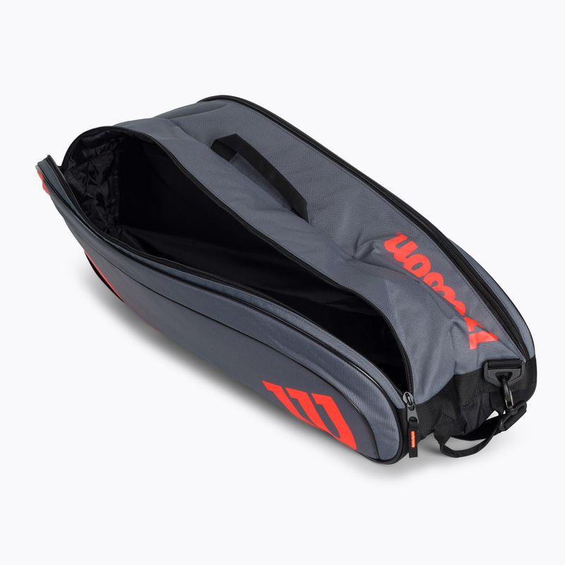 Wilson Team 6Pk tenisz táska piros WR8009803 6