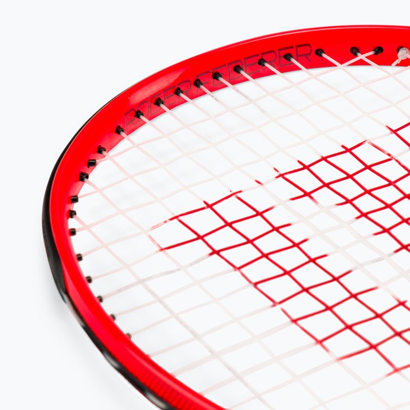 Gyermek teniszütő Wilson Roger Federer 21 Half Cvr piros WR054110H+ 6
