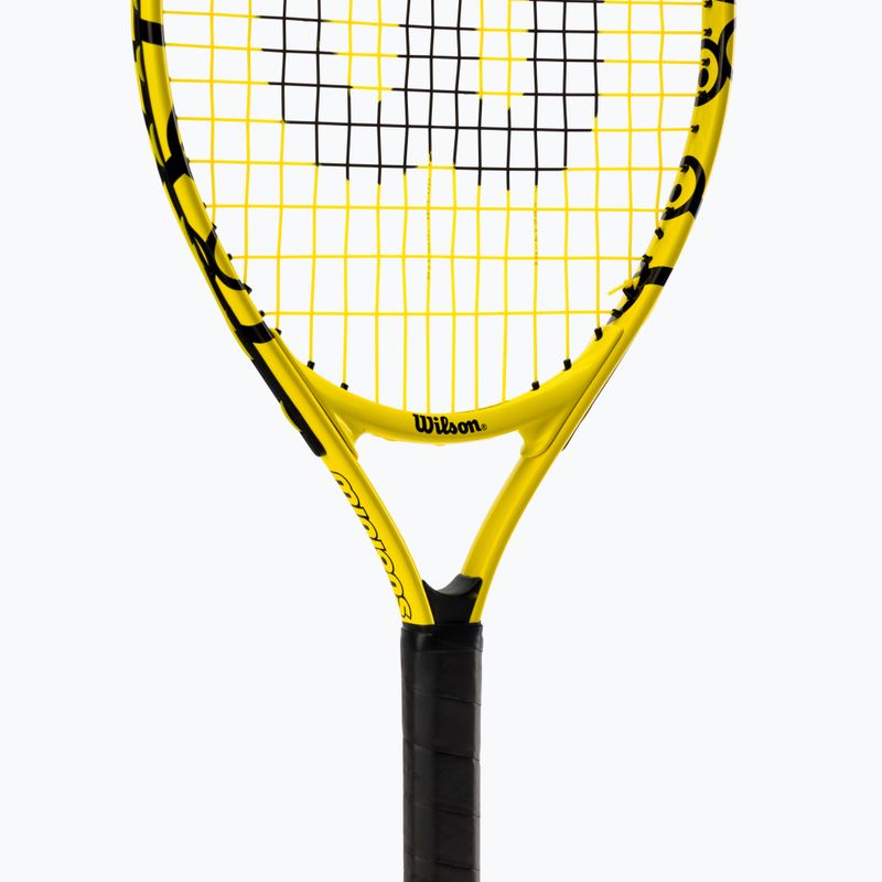 Gyermek teniszütő Wilson Minions Jr 23 sárga/fekete WR069110H+ 5