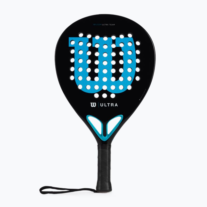 Wilson Ultra Team V2 Padel ütő fekete és kék WR067011U2