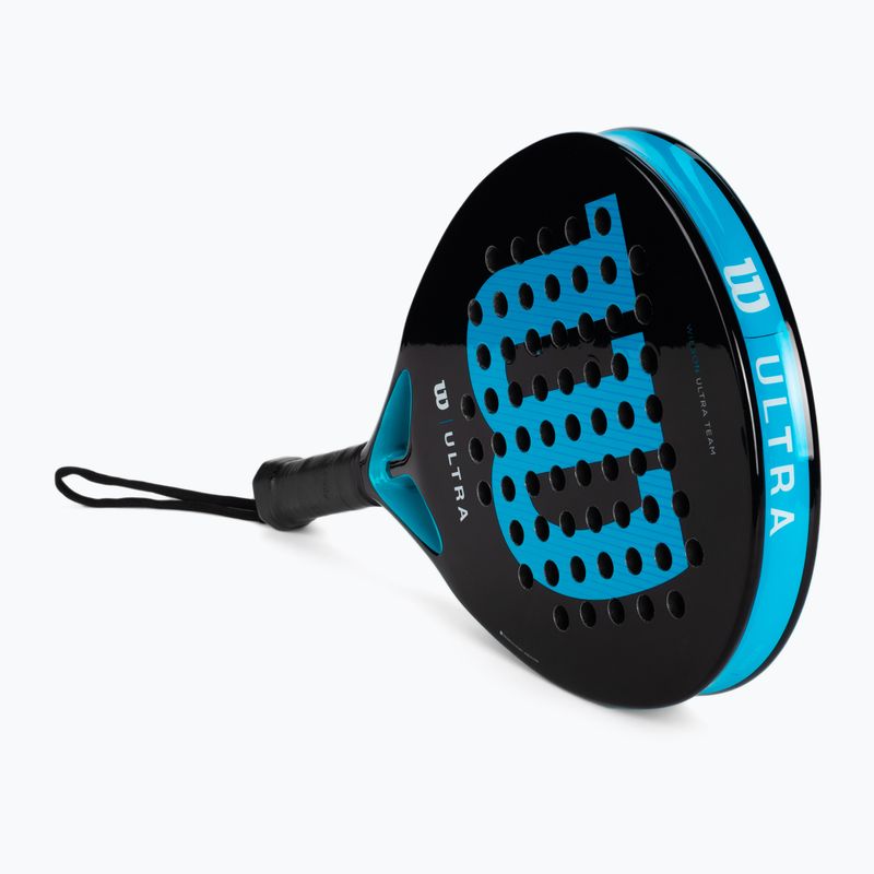 Wilson Ultra Team V2 Padel ütő fekete és kék WR067011U2 2