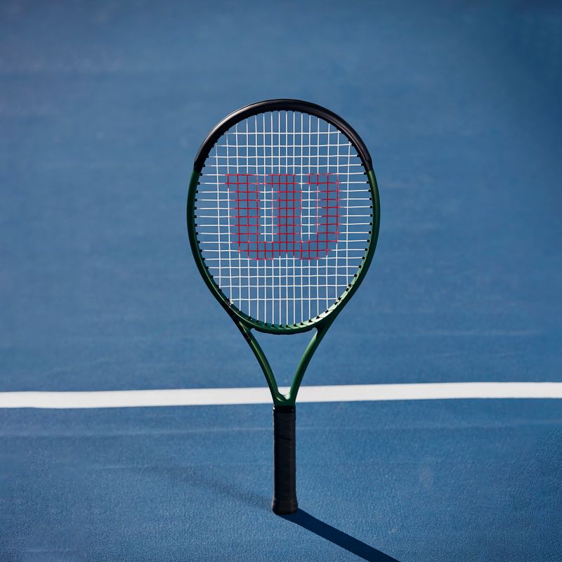 Wilson Blade 25 V8.0 gyermek teniszütő fekete-zöld WR079310U 7