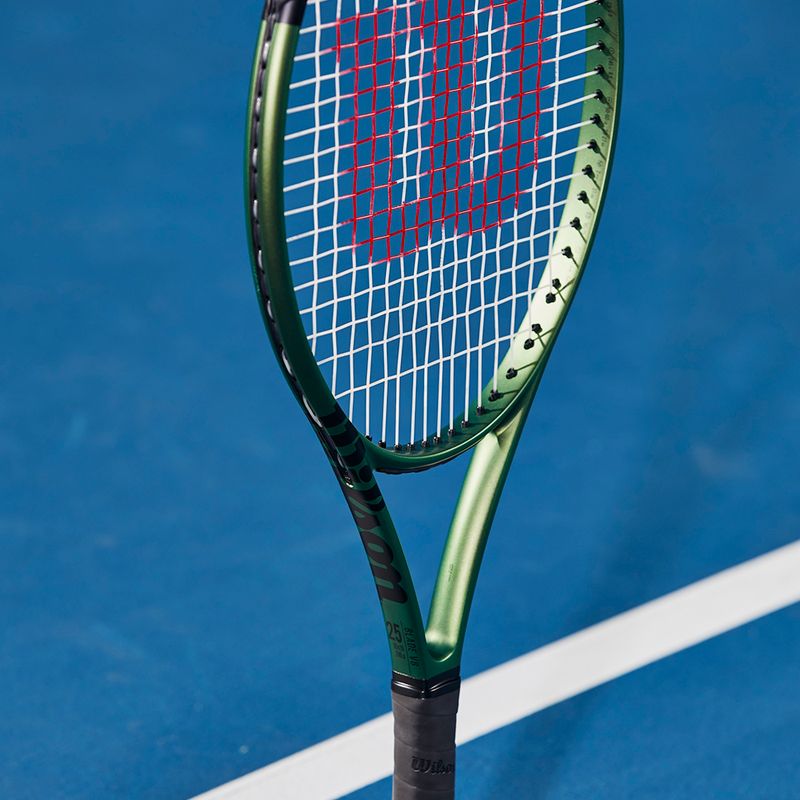 Wilson Blade 25 V8.0 gyermek teniszütő fekete-zöld WR079310U 8