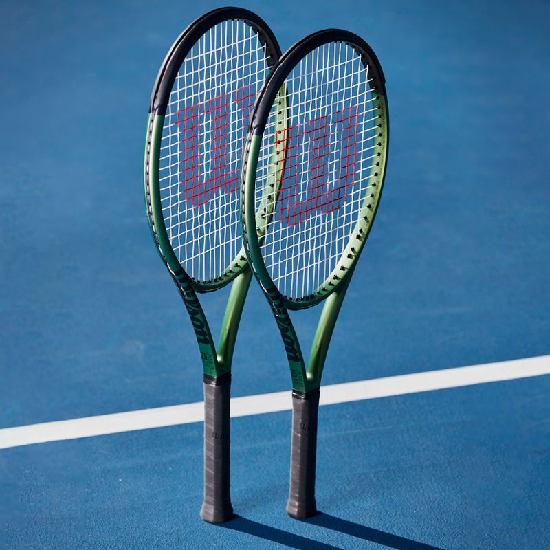 Wilson Blade 25 V8.0 gyermek teniszütő fekete-zöld WR079310U 9
