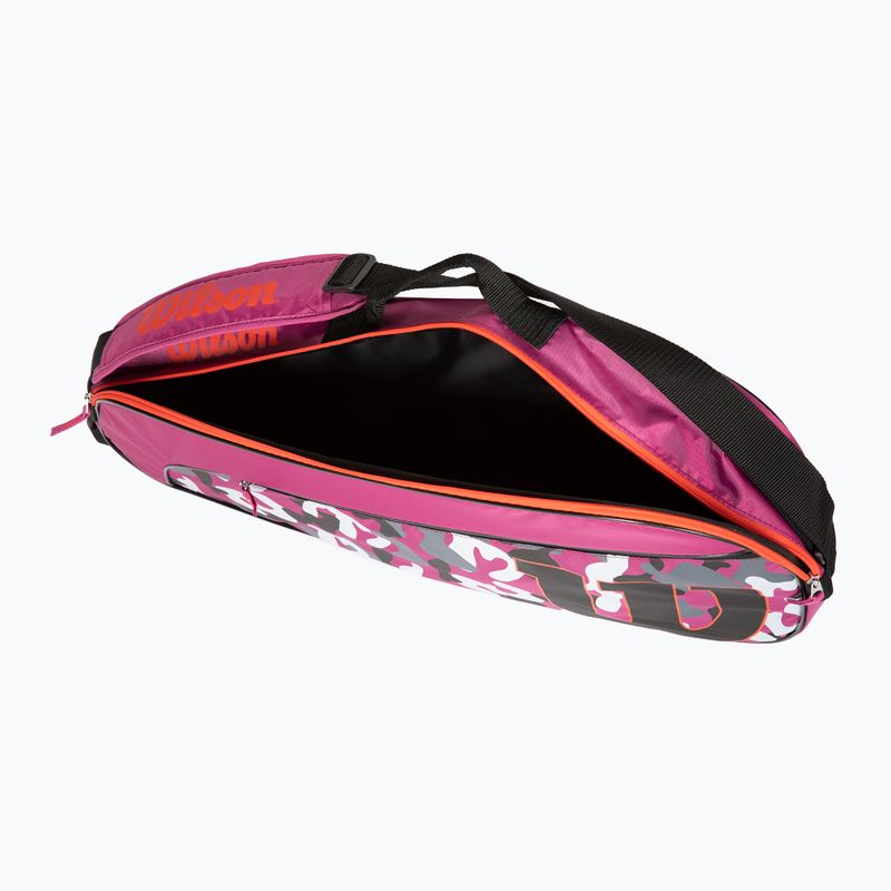 Gyermek tenisztáska Wilson Junior Racketbag lila WR8017803001 6