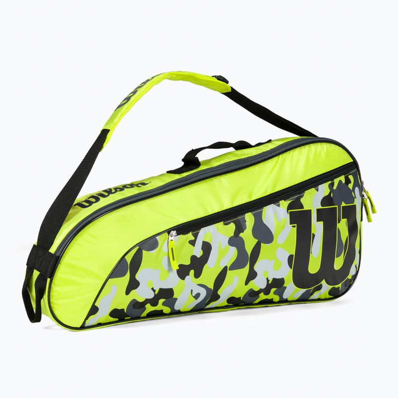 Gyermek tenisztáska Wilson Junior Racketbag sárga WR8017802001