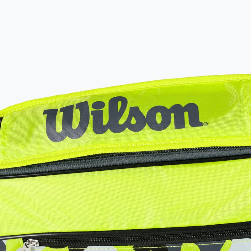Gyermek tenisztáska Wilson Junior Racketbag sárga WR8017802001 3