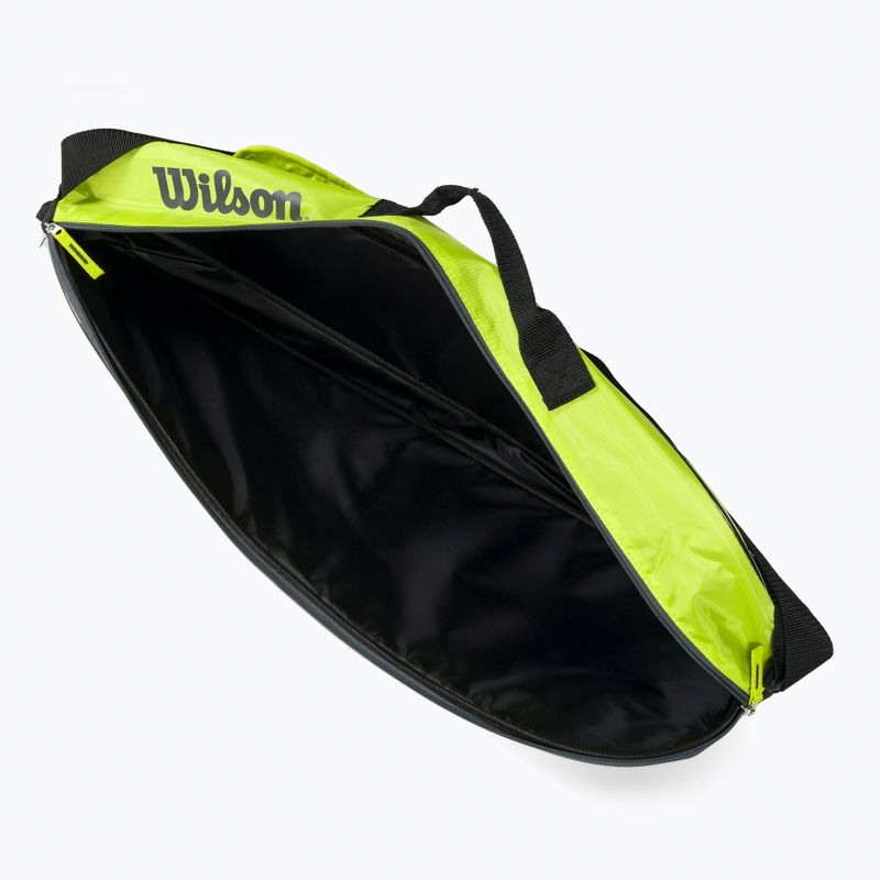 Gyermek tenisztáska Wilson Junior Racketbag sárga WR8017802001 5