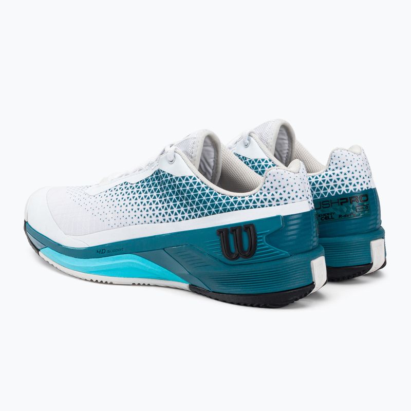 Wilson Rush Pro 4.0 Clay férfi teniszcipő kék és fehér WRS329290 3