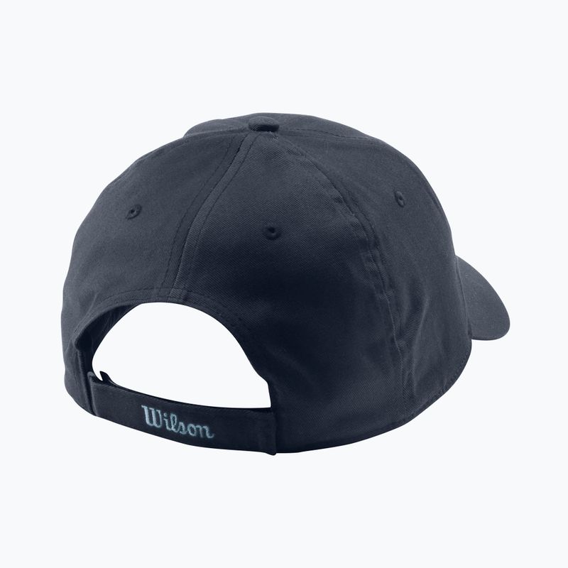 Férfi Wilson Script Twill sapka tengerészkék WRA788607 6