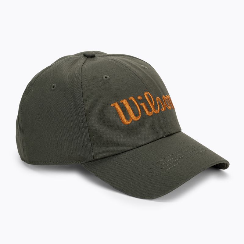 Férfi Wilson Script Twill sapka zöld WRA788608