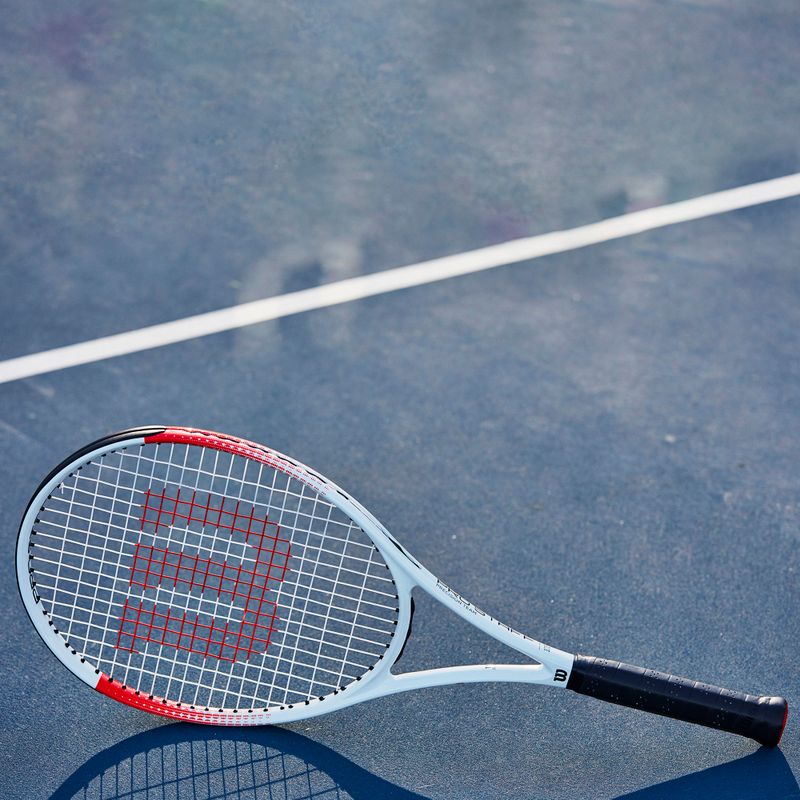 Wilson Pro Staff Precision Team 103 teniszütő piros és fehér WR080510U 9