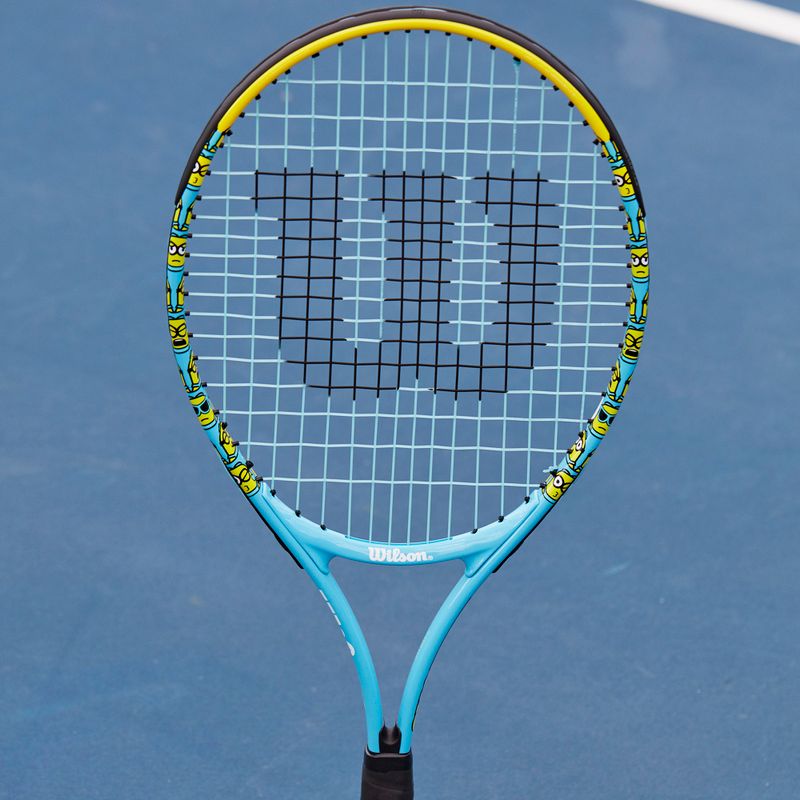 Gyermek teniszütő Wilson Minions 2.0 Jr 23 kék/sárga WR097210H 7