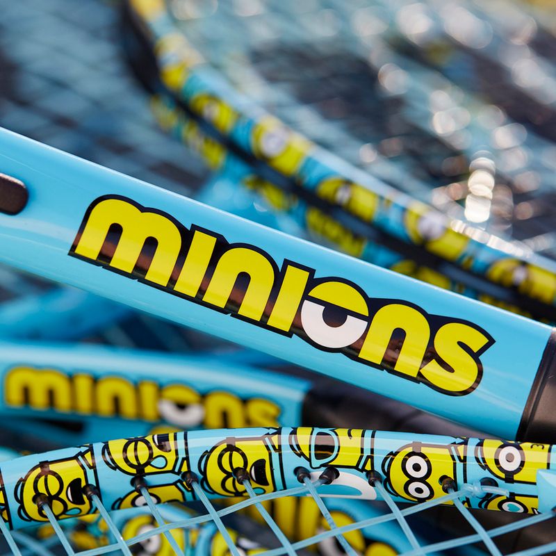 Gyermek teniszütő Wilson Minions 2.0 Jr 23 kék/sárga WR097210H 10