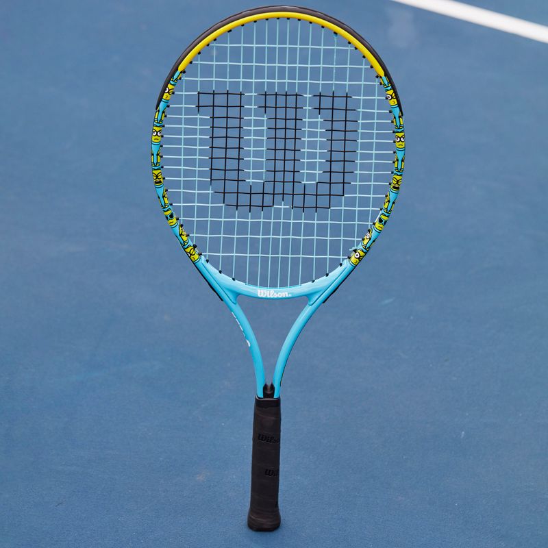 Gyermek teniszütő Wilson Minions 2.0 Jr 25 kék/sárga WR097310H 7