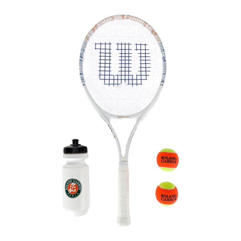 Wilson Roland Garros Elite 25 gyermek tenisz szett narancssárga és fehér WR086810F
