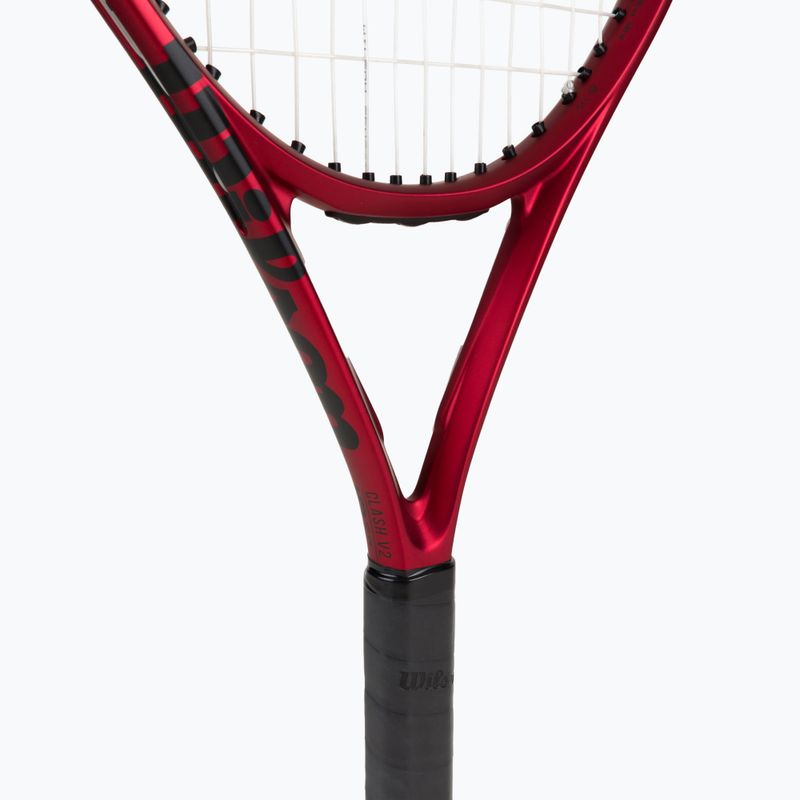 Wilson Clash 25 V2.0 Gyermek teniszütő piros WR074710U WR074710U 4