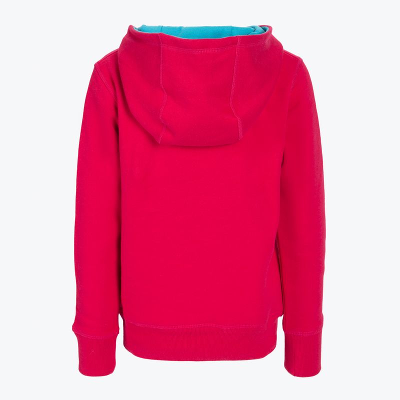 Wilson gyermek tenisz pulóver Script Cotton PO Hoody rózsaszín WRA769221 2