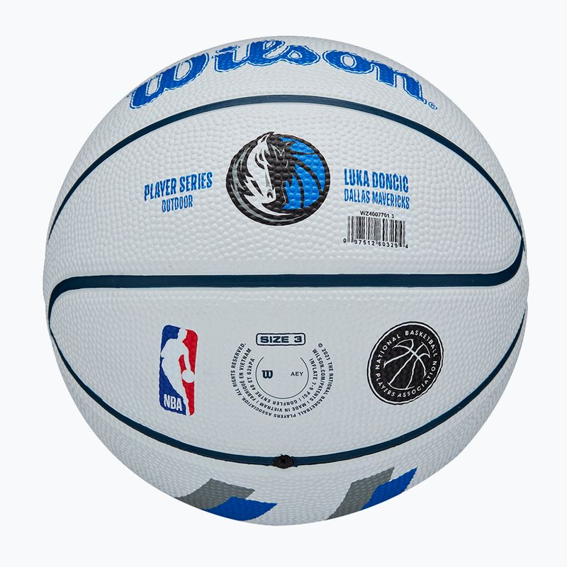 Wilson NBA Player Icon Mini Luka kosárlabda WZ4007701XB3 méret 3 6