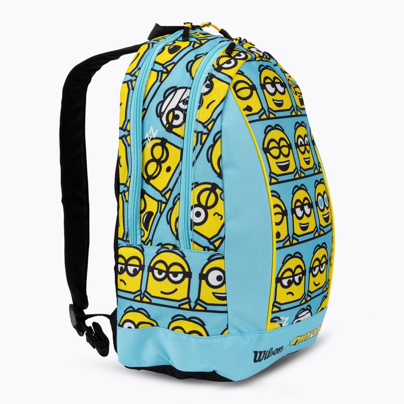 Wilson Minions 2.0 Team kék sárga fekete gyerek tenisz hátizsák 2