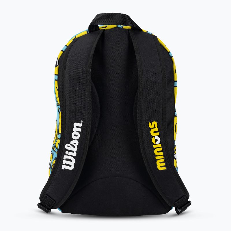Wilson Minions 2.0 Team kék sárga fekete gyerek tenisz hátizsák 3