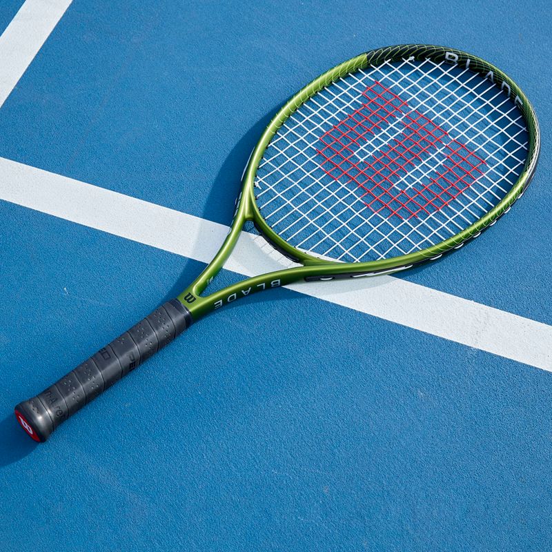 Wilson Blade Feel 100 tenisz ütő zöld WR117410 7
