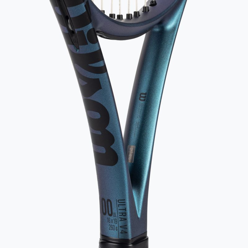 Wilson Ultra 100UL V4.0 tenisz ütő kék-lila WR108510 4