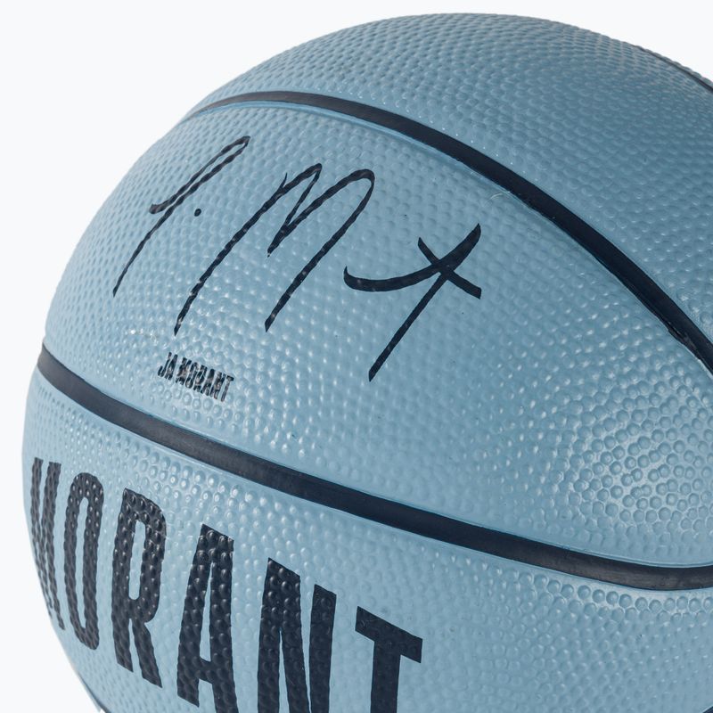 Wilson NBA Player Icon Mini Morant Mini Morant kék 3-as méretű gyermek kosárlabda 3