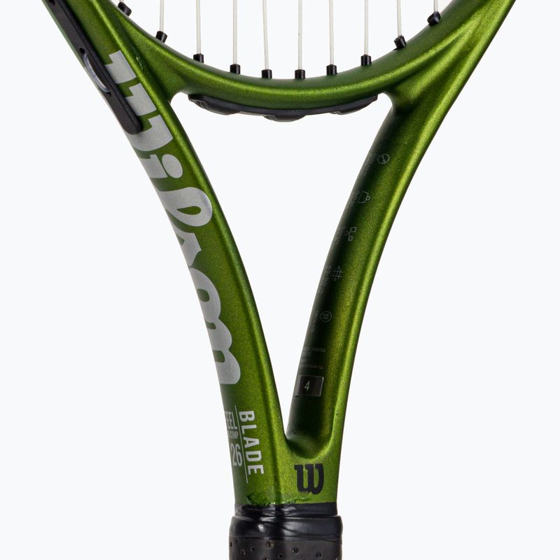 Gyermek teniszütő Wilson Blade Feel Comp 26 zöld WR125210U WR125210U 4