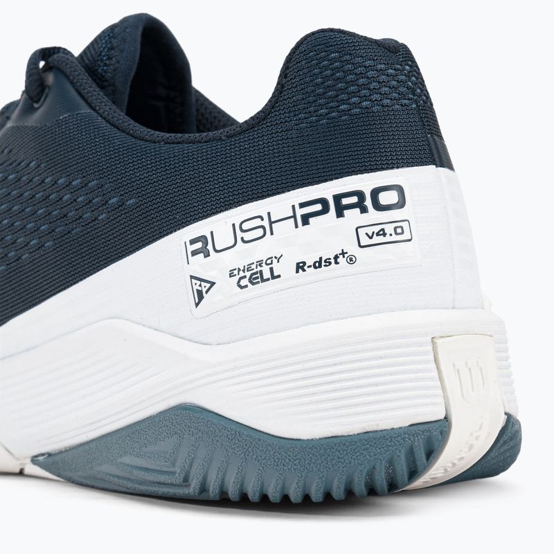 Férfi teniszcipő Wilson Rush Pro 4.0 tengerészkék WRS330650 10