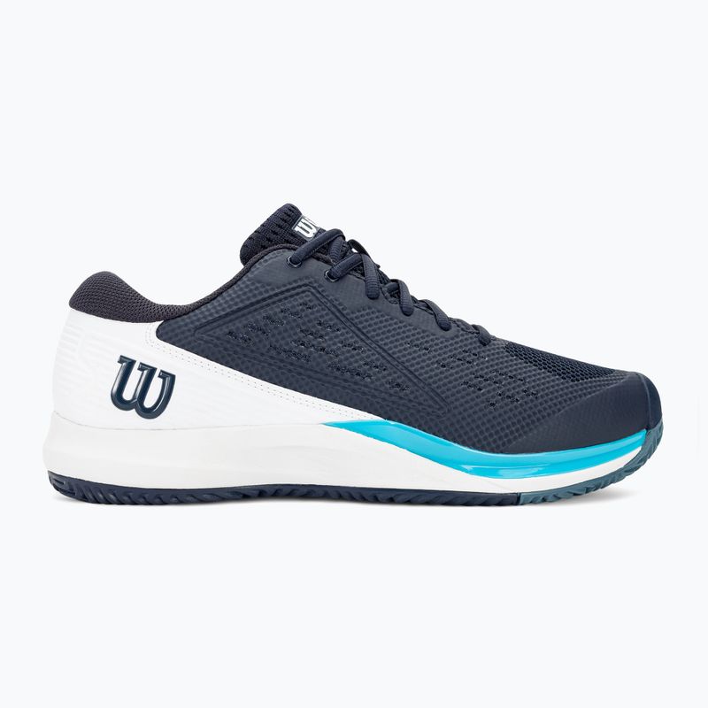 Wilson Rush Pro Ace férfi teniszcipő navy blézer/fehér/kék atoll 2