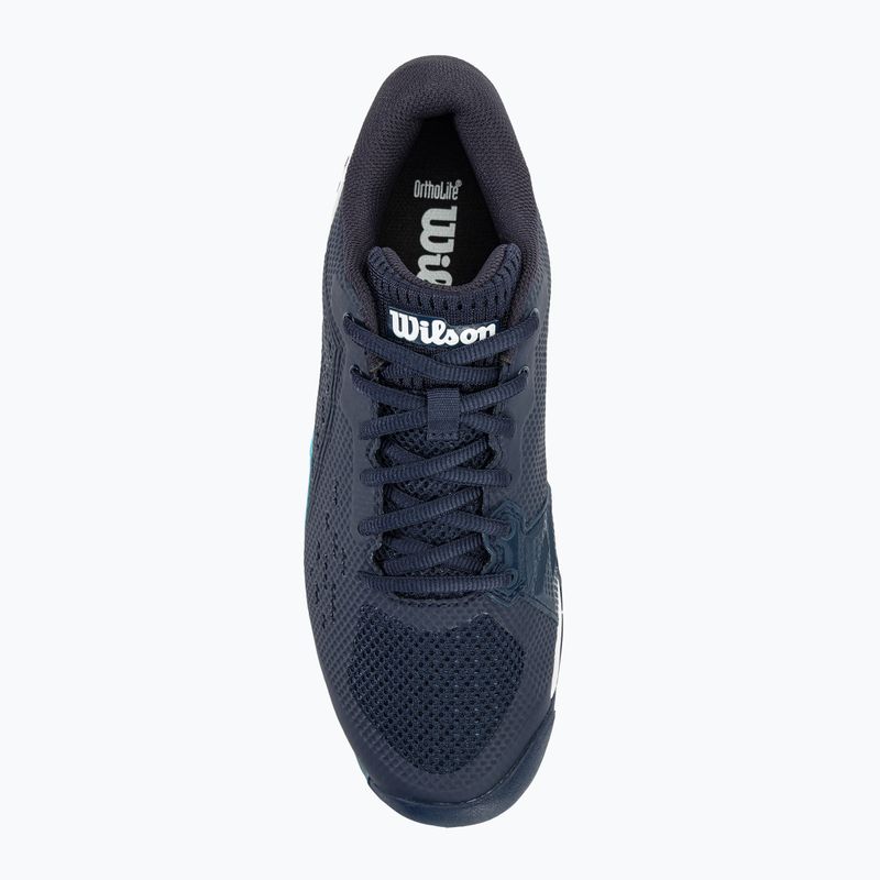 Wilson Rush Pro Ace férfi teniszcipő navy blézer/fehér/kék atoll 6