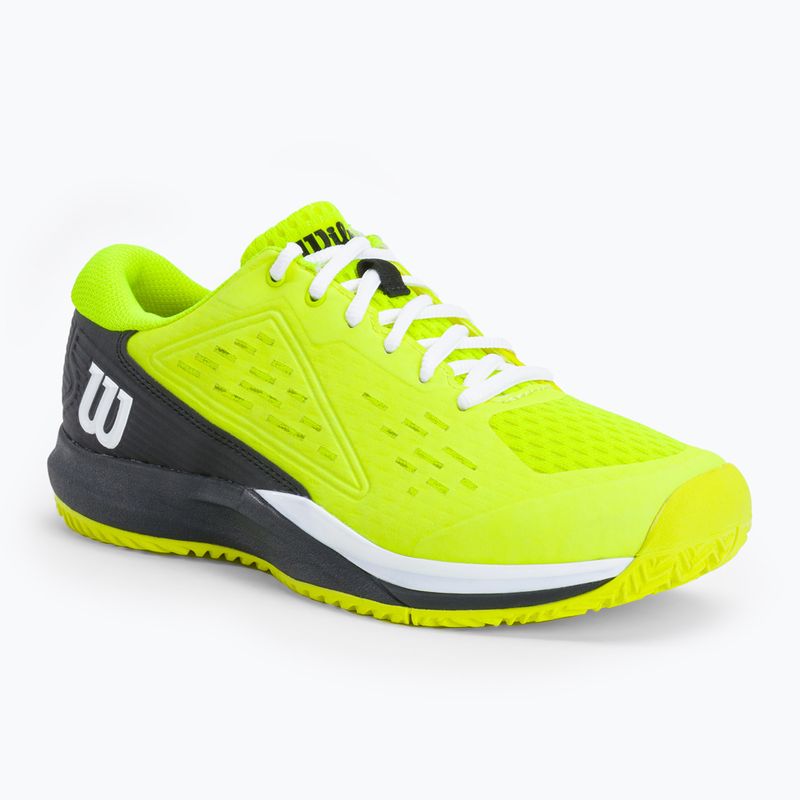 Wilson Rush Pro Ace Safety gyermek teniszcipő fekete és sárga WRS331140
