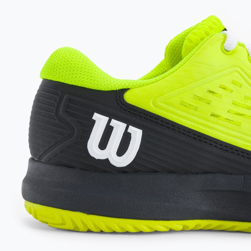 Wilson Rush Pro Ace Safety gyermek teniszcipő fekete és sárga WRS331140 9