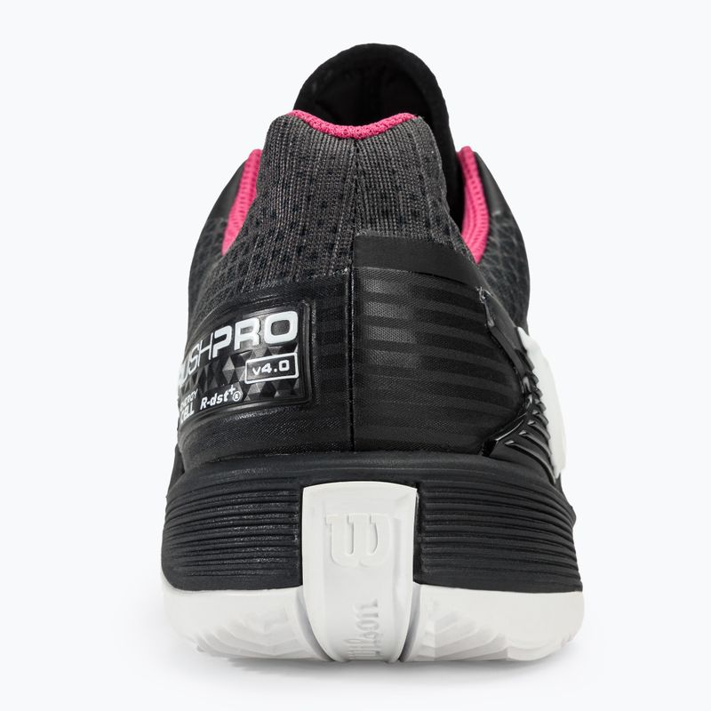 Női teniszcipő Wilson Rush Pro 4.0 Clay black/hot pink/white 6